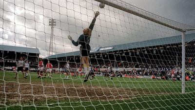 Derby County - Baseball Ground until May 1997. Reuters