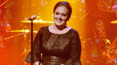The singer Adele.
