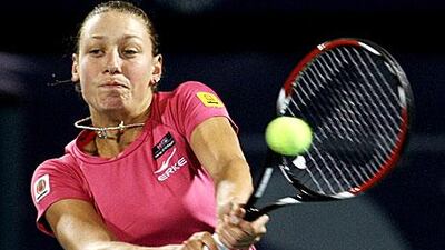 Wickmayer saved four match points to shock Australian Open finalist Li Na last night.