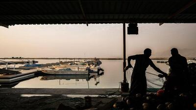 Al Rams maintains its maritime heritage, with fishing boats sailing out each day. Local employers often operate several boats, hiring Bangladeshi, Indian, Sri Lankan and Pakistani fishermen. Tending the nets and preparing the boats for the next day is a constant task.