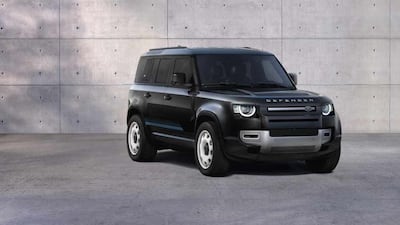 A Defender with the brand's County Exterior design pack