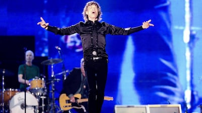 Jagger’s voice was in fine form as he delivered the lines with utter conviction. Lee Hoagland / The National