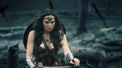 Gal Gadot in a scene from "Wonder Woman." Clay Enos/Warner Bros. Entertainment via AP