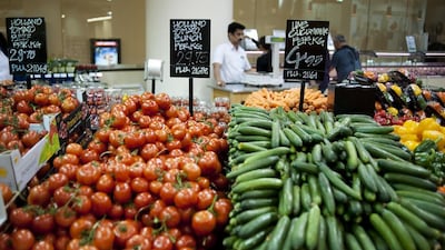 The Global Forum for Innovations in Agriculture in Abu Dhabi is expected to address the problem of food security in the region as global demand for food grows. Sarah Dea/ The National