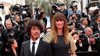 Yarol Poupaud and Caroline de Maigret attend the opening ceremony and screening of 'The Dead Don't Die' at the Cannes Film Festival on May 14, 2019. Getty Images