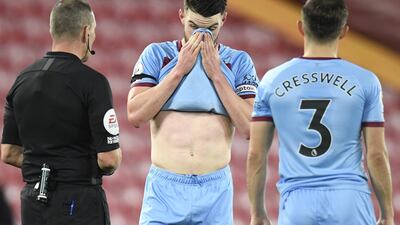 Declan Rice - 5: Very industrious but needs to influence proceedings more. Reacts to events rather than setting the tempo for the team. EPA