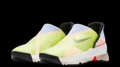 The Nike Go FlyEase trainer can be put on and taken off without using your hands. Courtesy Nike