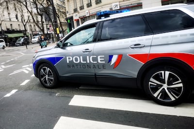 Paris police were stationed nearby when the robbery took place. NurPhoto via Getty Images