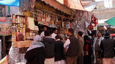 The chaos of war in Yemen has allowed many traders to sell expired foodstuffs. Abdel Rahman Abdallah / AFP November 19, 2016