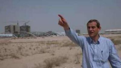 The marketing director of Dubai Sports City, Malcolm Thorpe, has big plans for the venues currently under construction.