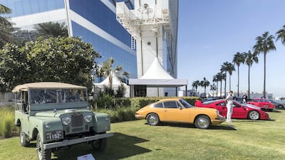 A Series I Land Rover from 1951 was the Classics People's Choice winner. Antonie Robertson / The National