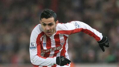 Oussama Assaidi was loaned to Stoke City while at Liverpool. Getty Images