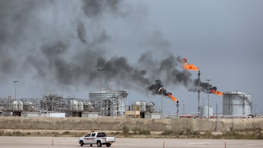 Iraq's Majnoon oil field near Basra, Iraq. The oil field was attacked by Iran last month. Reuters