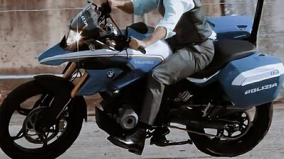 Tom Cruise on the 'Mission Impossible 7' set. Courtesy Paramount Pictures