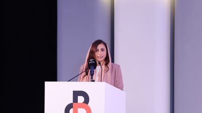 Sheikha Bodour, founder and chief executive of Kalimat Group, said the issue of sustainability needs immediate attention from the publishing industry. Photo: Sharjah Book Authority