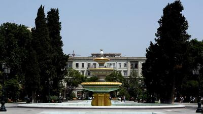 Etihad Airways will fly to Baku, the capital of Azerbaijan from October 1 next year. Above, a typical street scene in Baku. Lars Baron / Getty Images