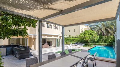 There's plenty of room for outdoor entertaining. Courtesy LuxuryProperty.com