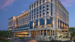 The five-star property sits adjacent to Mumbai's international airport. Photo: Fairmont Mumbai