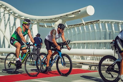 Ollie Ollerton qualified for the triathlon in Qatar after his performance during T100 Dubai. Photo: T100 Triathlon