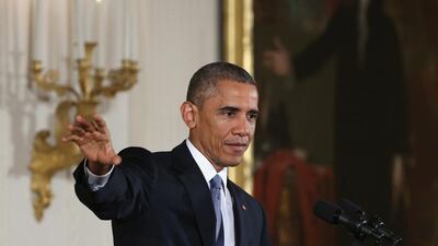President Barack Obama now has Republicans controlling both the senate and the house of representatives for his final two years in office. Photo: Mark Wilson / Getty Images / AFP