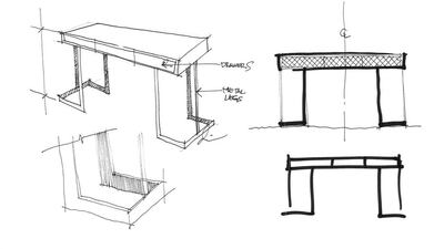 Sketches from the new NM Collection. Courtesy of Etqaan