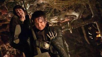 Gemma Arterton and Jeremy Renner are neither interesting nor funny as the title characters. David Appleby / AP Photo