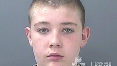 Craig Mulligan, 14, was found guilty of the murder of five-year-old Logan Mwangi, along with Logan's mother and stepfather. Photo: South Wales Police