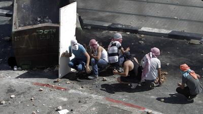 Authorities also closed a key holy site in Jerusalem’s Old City to visitors after rock throwing there. Ahmad Gharabli/AFP Photo
