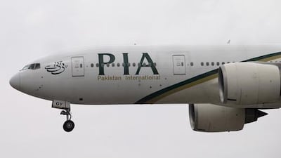 A Pakistan International Airlines passenger jet. AP