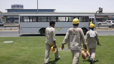Readers welcome the mandatory midday break for construction workers. Antonie Robertson / The National