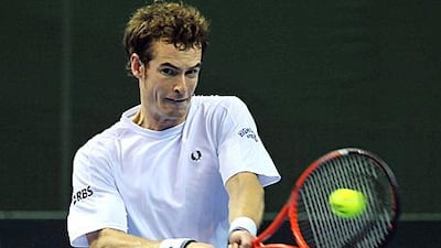 The Briton Andy Murray will not be in action until October 5.