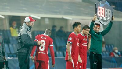 SUB: Roberto Firmino - 6. Tough for the Brazilian, who replaced Jota in the 65th minute. By the time he arrived Liverpool were on cruise control and it was hard to impress in the circumstances but this is a player who never lacks effort. AFP