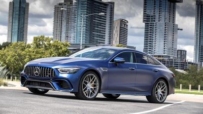 Mercedes-AMG hopes its four-door sports sedan will compete with the BMW M6 Gran Coupe, Porsche Panamera and Audi RS7. All photos courtesy Mercedes-Benz