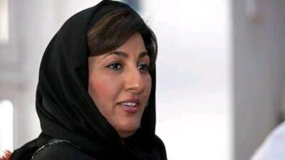 The filmmaker Nujoom Al Ghanem.