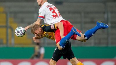 Toni Leistner fought with Dresden fans over what he called “massive insults” toward his family. Getty
