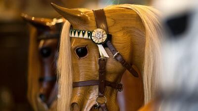 Stevenson Brothers rocking horse makers in the village of Bethersden, near Ashford, United Kingdom, Stephen Lock for the National