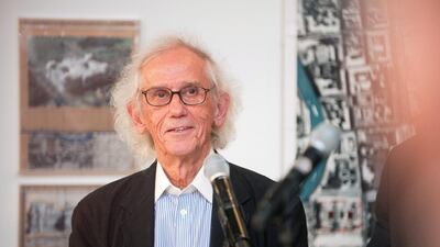 The artist Christo first visited the UAE in 1979. dpa / Corbis