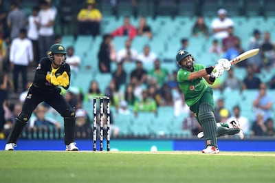 Pakistan batsmen struggled to find the boundary ropes in Sydney. AFP