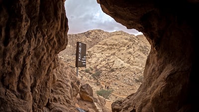 Jebel Faya, part of Sharjah's Faya palaeolandscape. Deposits there reveal thousands of years of continuous human presence despite a harsh climate. Ahmed Ramzan for The National