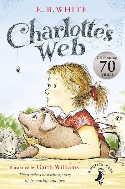 Charlotte’s Web draws parallels to the importance of friendship and sacrifice. Photo: Puffin Classics