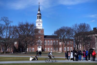 Dartmouth Green announced in March that it housed partial Native American skeletal remains in their collection. AP Photo