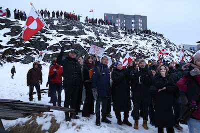 Greenlanders have voiced their opposition to the island becoming part of the US. Getty Images