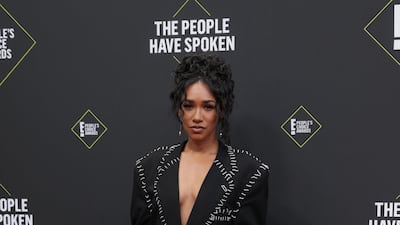 Candice Patton arrives at the 2019 People's Choice Awards in Santa Monica, California, on Sunday, November 10, 2019. Reuters