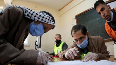 Jordanians begin voting in a parliamentary election overshadowed by the coronavirus pandemic. AP