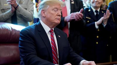 President Donald Trump has opened the door to further talks with China. Reuters