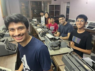 Mumbai’s Abhyankar Typing and Shorthand Institute, which has trained typists for more than 85 years, still attracts students long after typing exams were scrapped. Photo: Rohini Moholkar