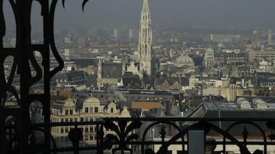 A view of Brussels from Museum of Musical Instruments. Courtesy John Brunton