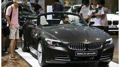 China's appetite for luxury cars has improved the prospects of German companies such as BMW, Audi and Mercedes-Benz.