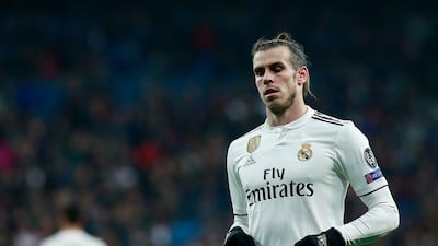 Gareth Bale and Real Madrid have a 50 per cent chance of facing an English side in the last 16 of the Uefa Champions League. Getty Images