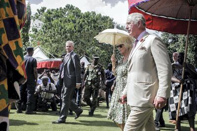 Charles and Camilla, Duchess of Cornwall, visited Ghana earlier this month. AFP